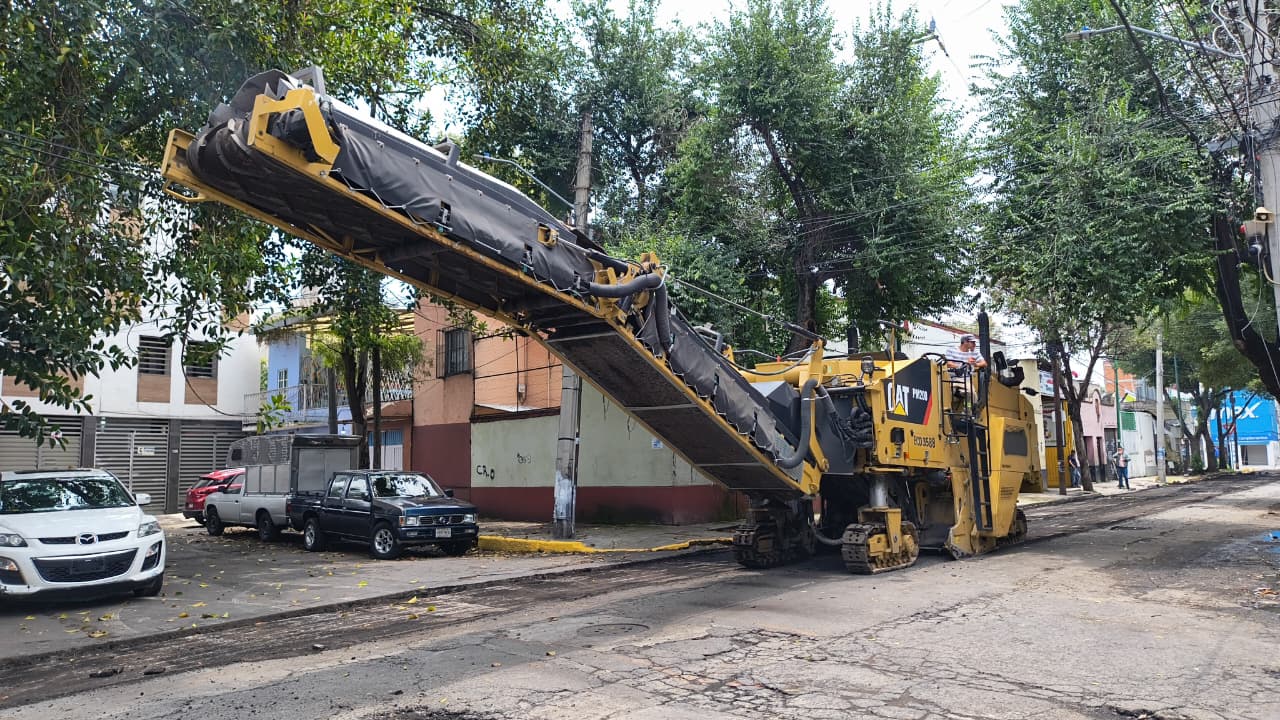 ALCALDÍA CUAUHTÉMOC INICIA LA REPAVIMENTACIÓN DE VIALIDADES EN LA COLONIA DOCTORES