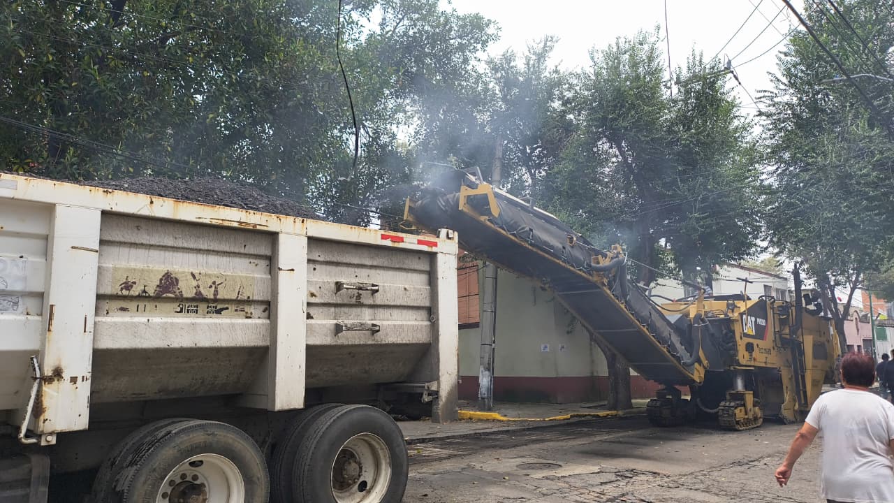 ALCALDÍA CUAUHTÉMOC INICIA LA REPAVIMENTACIÓN DE VIALIDADES EN LA COLONIA DOCTORES