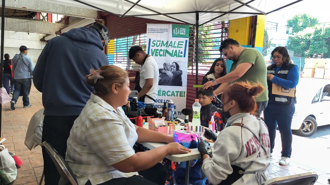 JORNADAS SÚMALE ACERCAN MÁS DE 27 MIL SERVICIOS A VECINAS Y VECINOS DE LA ALCALDÍA CUAUHTÉMOC