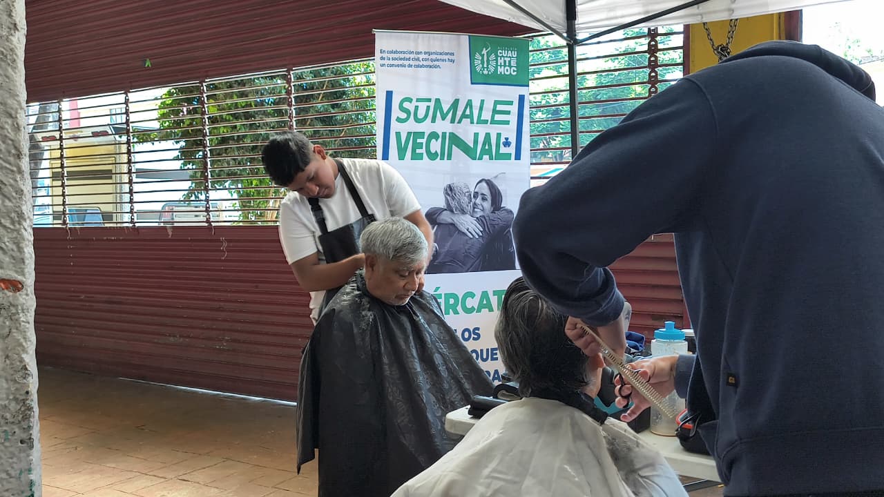 JORNADAS SÚMALE ACERCAN MÁS DE 27 MIL SERVICIOS A VECINAS Y VECINOS DE LA ALCALDÍA CUAUHTÉMOC