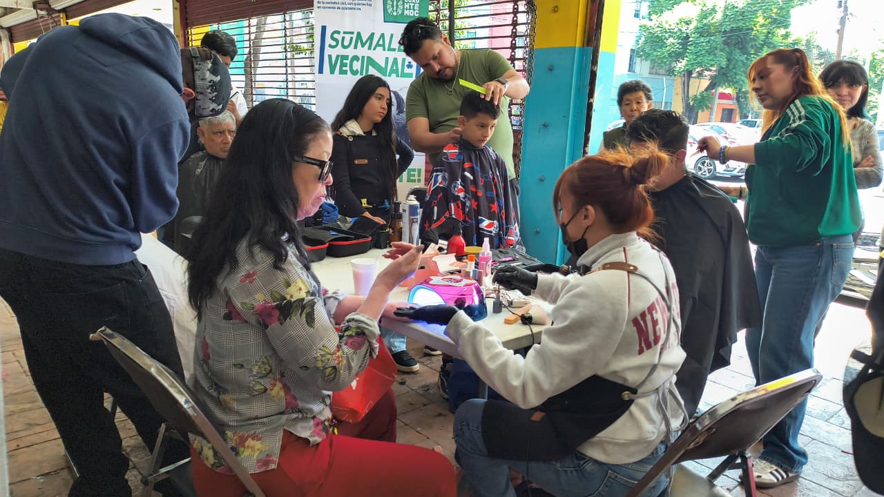 JORNADAS SÚMALE ACERCAN MÁS DE 27 MIL SERVICIOS A VECINAS Y VECINOS DE LA ALCALDÍA CUAUHTÉMOC