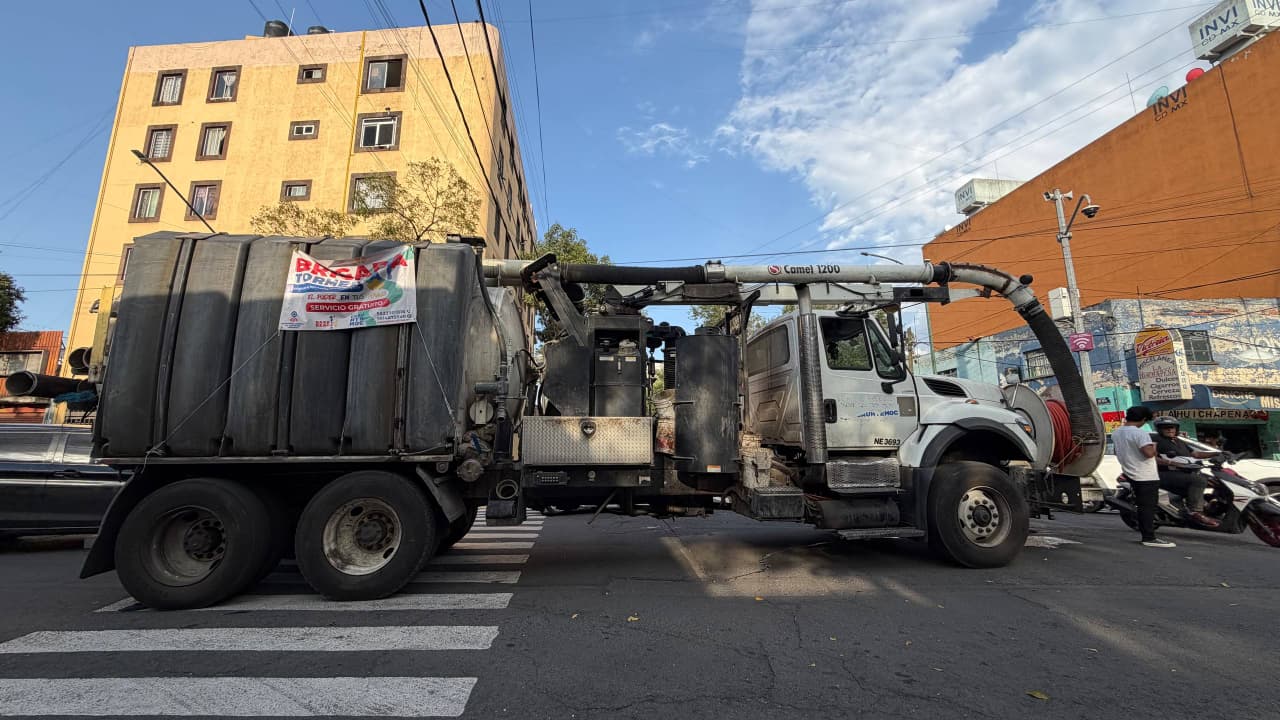 CONTINÚAN LAS ACCIONES PREVENTIVAS DE LA BRIGADA TORMENTA EN LA ALCALDÍA CUAUHTÉMOC