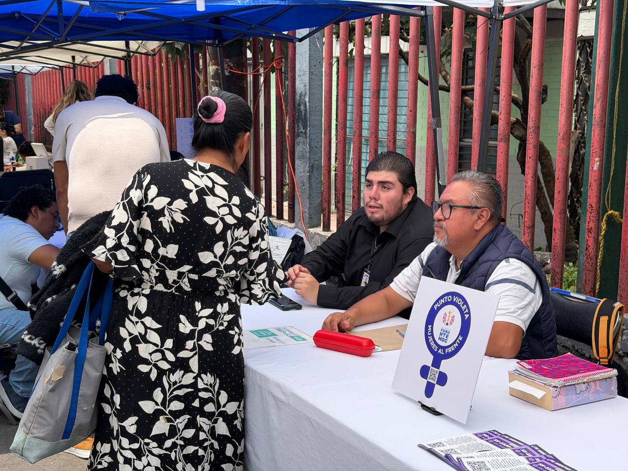SÚMALE VECINAL ACERCA SERVICIOS GRATUITOS A LAS Y LOS HABITANTES DE LA COLONIA MORELOS