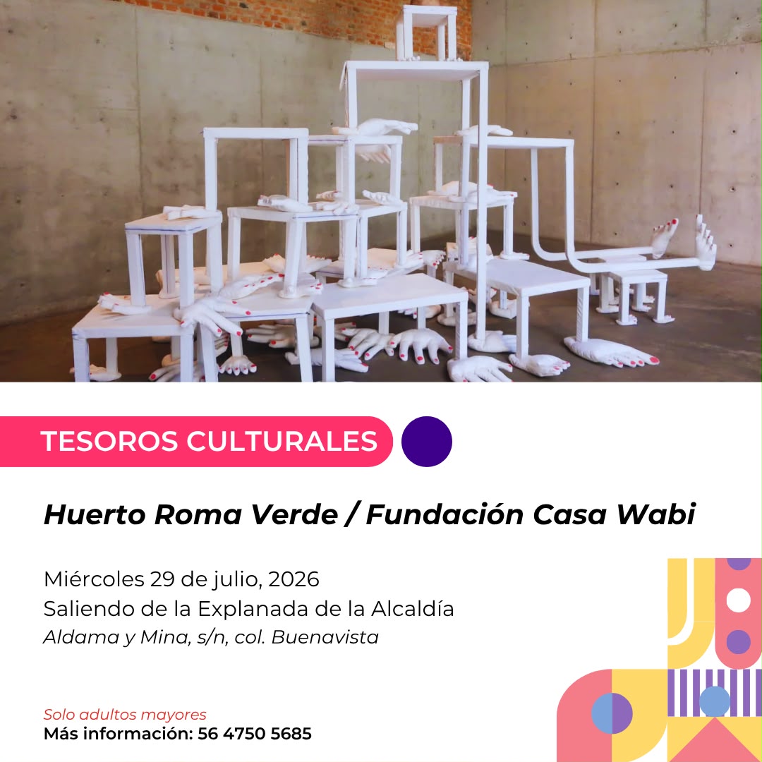 ALE ROJO DE LA VEGA INVITA A DISFRUTAR LA PROGRAMACIÓN CULTURAL DE LA ALCALDÍA CUAUHTÉMOC