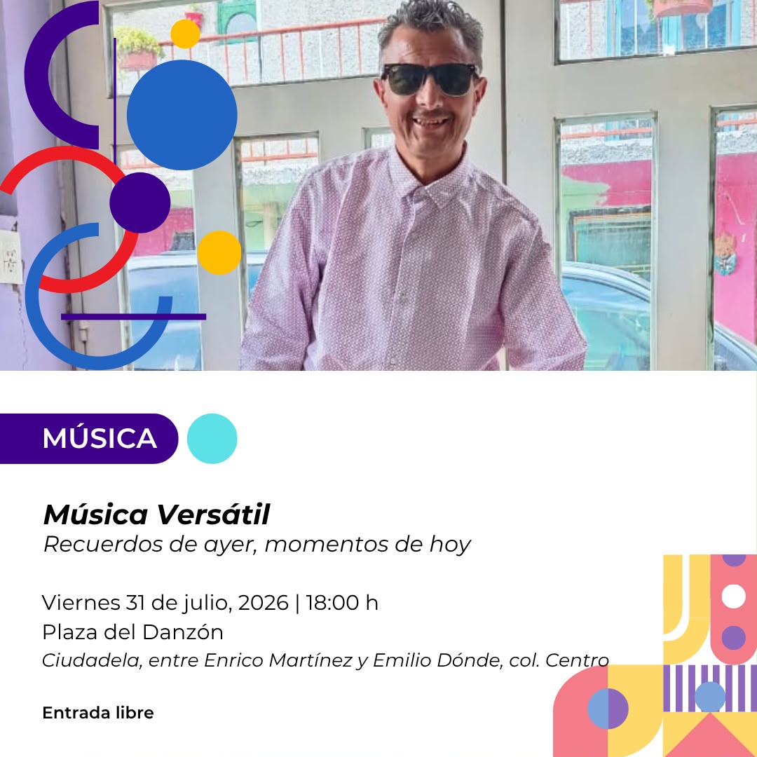 ALE ROJO DE LA VEGA INVITA A DISFRUTAR LA PROGRAMACIÓN CULTURAL DE LA ALCALDÍA CUAUHTÉMOC