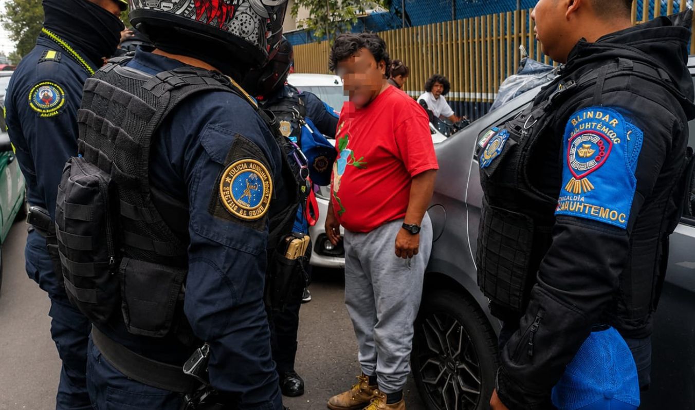 ALCALDÍA CUAUHTÉMOC REMITE A 57 FRANELEROS POR OCUPAR DE MANERA IRREGULAR EL ESPACIO PÚBLICO
