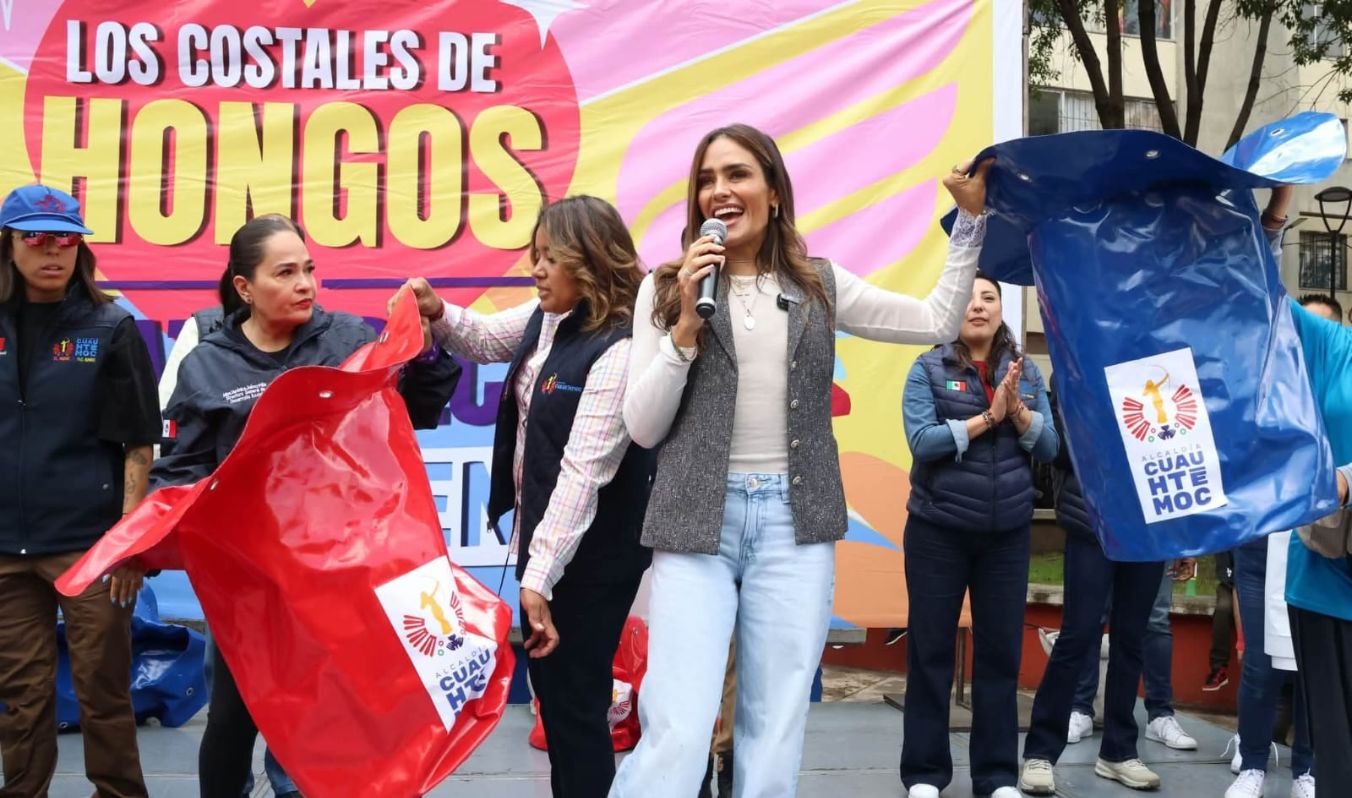 RENACE CUAUHTÉMOC RECUPERA MIL 200 HONGOS DE TLATELOLCO CON NUEVOS COSTALES Y RECOLECCIÓN PERMANENTE
