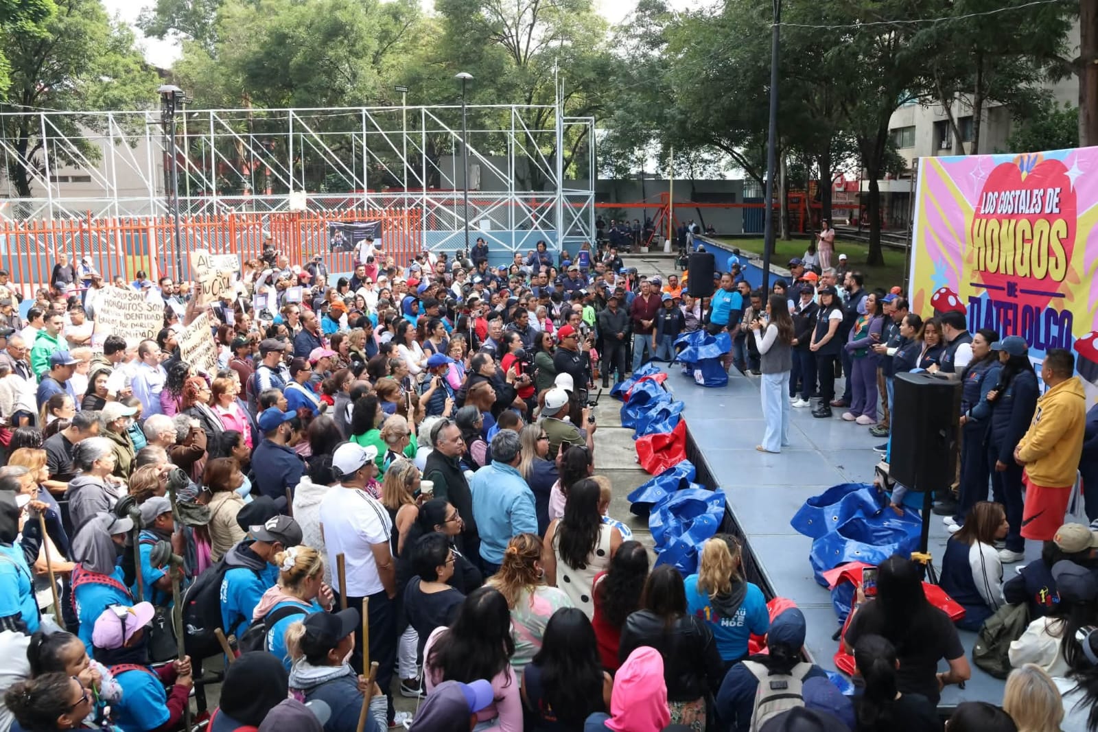 RENACE CUAUHTÉMOC RECUPERA MIL 200 HONGOS DE TLATELOLCO CON NUEVOS COSTALES Y RECOLECCIÓN PERMANENTE