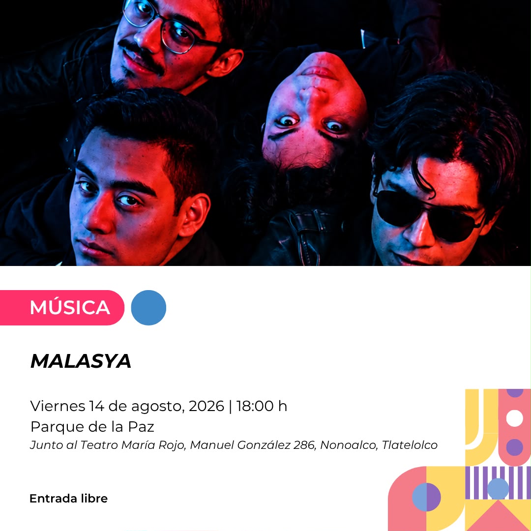 ROCK EN TLATELOLCO ENCABEZA LA CARTELERA CULTURAL DE CUAUHTÉMOC