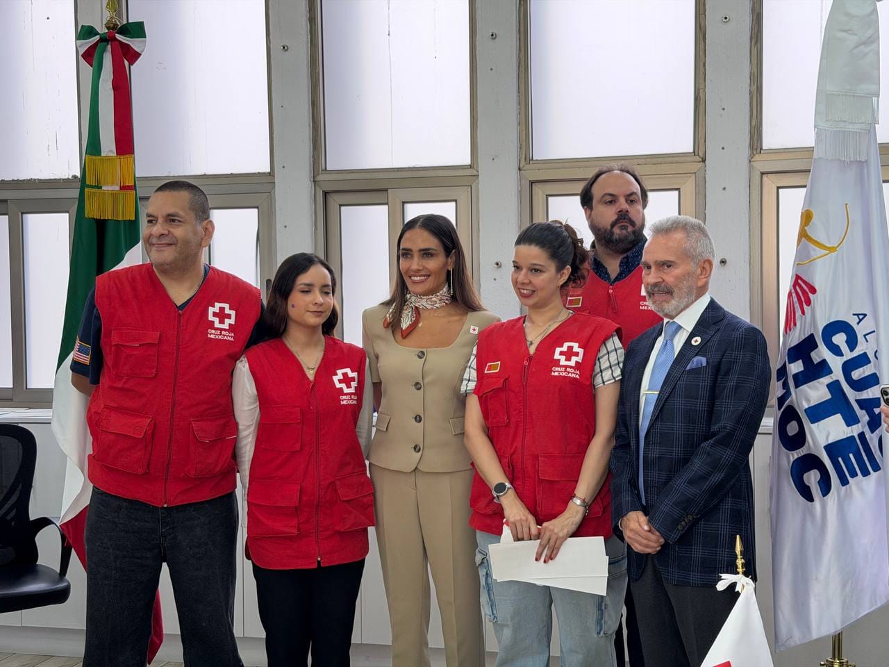ALE ROJO DE LA VEGA Y CRUZ ROJA MEXICANA FORTALECEN ALIANZA PARA IMPULSAR LA PREVENCIÓN Y LA SALUD EN CUAUHTÉMOC