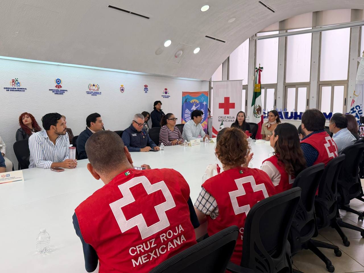 ALE ROJO DE LA VEGA Y CRUZ ROJA MEXICANA FORTALECEN ALIANZA PARA IMPULSAR LA PREVENCIÓN Y LA SALUD EN CUAUHTÉMOC
