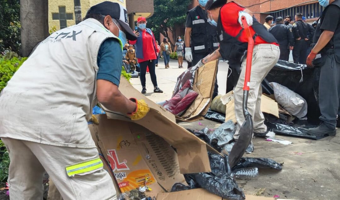 ALCALDÍA CUAUHTÉMOC REALIZA ACCIONES DE SENSIBILIZACIÓN EN INMEDIACIONES DE HOSPITALES DE LA COLONIA DOCTORES