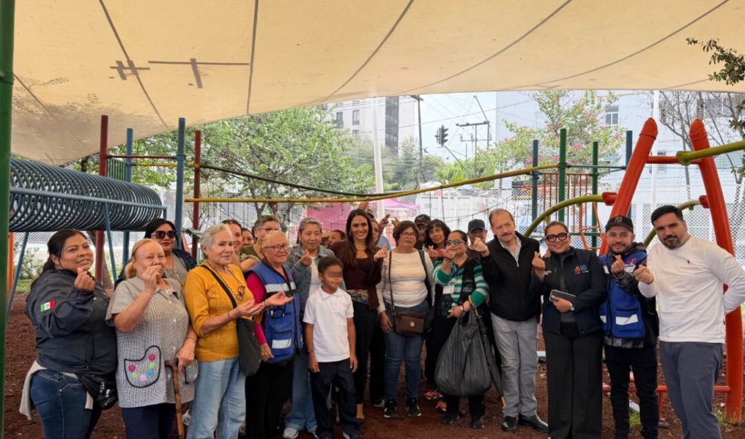 ALE ROJO DE LA VEGA ENTREGA REHABILITACIÓN DEL PARQUE PÚBLICO EX HIPÓDROMO EN SAN SIMÓN TOLNAHUAC