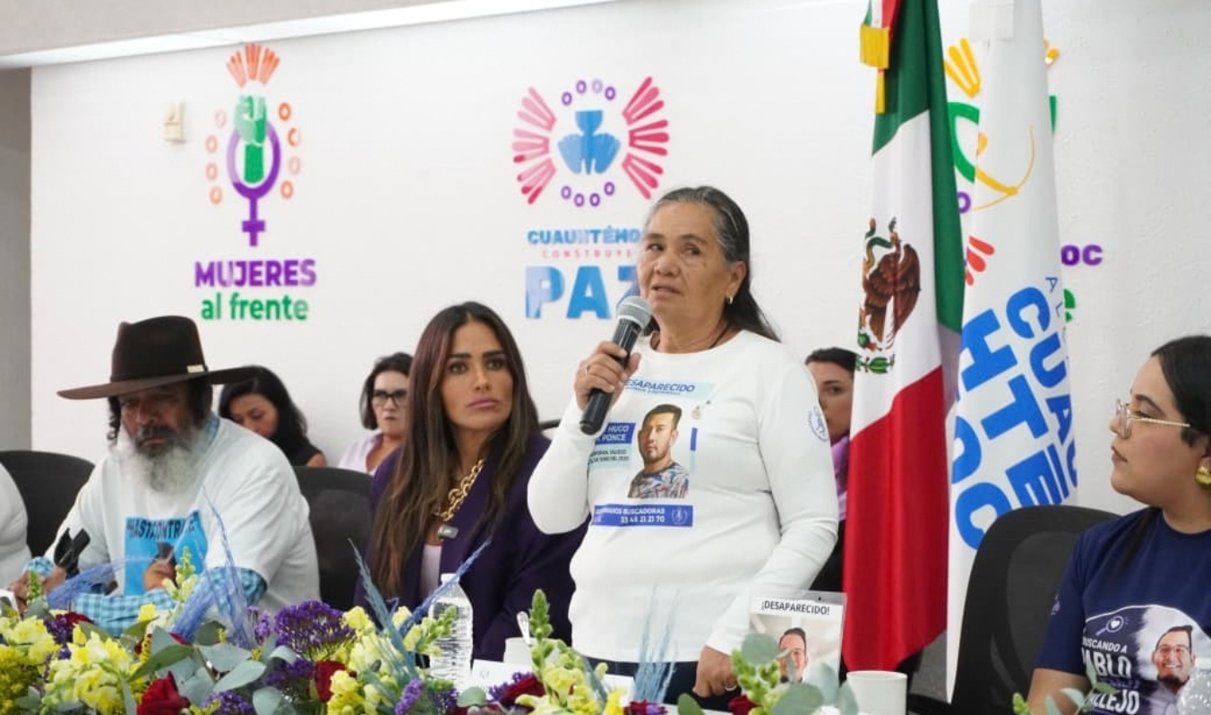 FAMILIAS Y MADRES BUSCADORAS TENDRÁN UNIDAD DE ATENCIÓN Y ACOMPAÑAMIENTO EN CUAUHTÉMOC