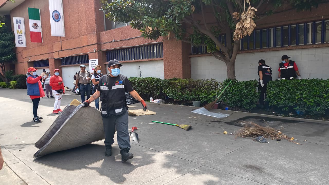 ALCALDÍA CUAUHTÉMOC REALIZA ACCIONES DE SENSIBILIZACIÓN EN INMEDIACIONES DE HOSPITALES DE LA COLONIA DOCTORES