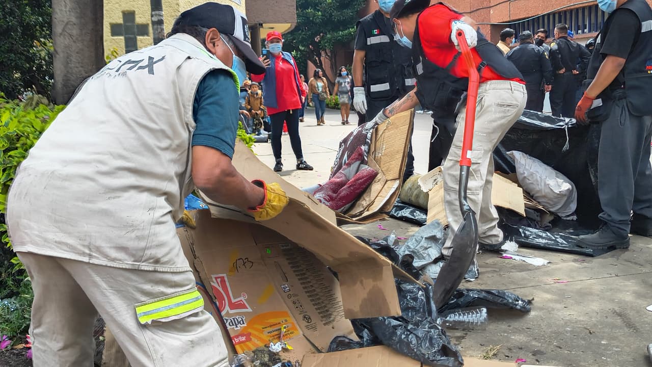 ALCALDÍA CUAUHTÉMOC REALIZA ACCIONES DE SENSIBILIZACIÓN EN INMEDIACIONES DE HOSPITALES DE LA COLONIA DOCTORES