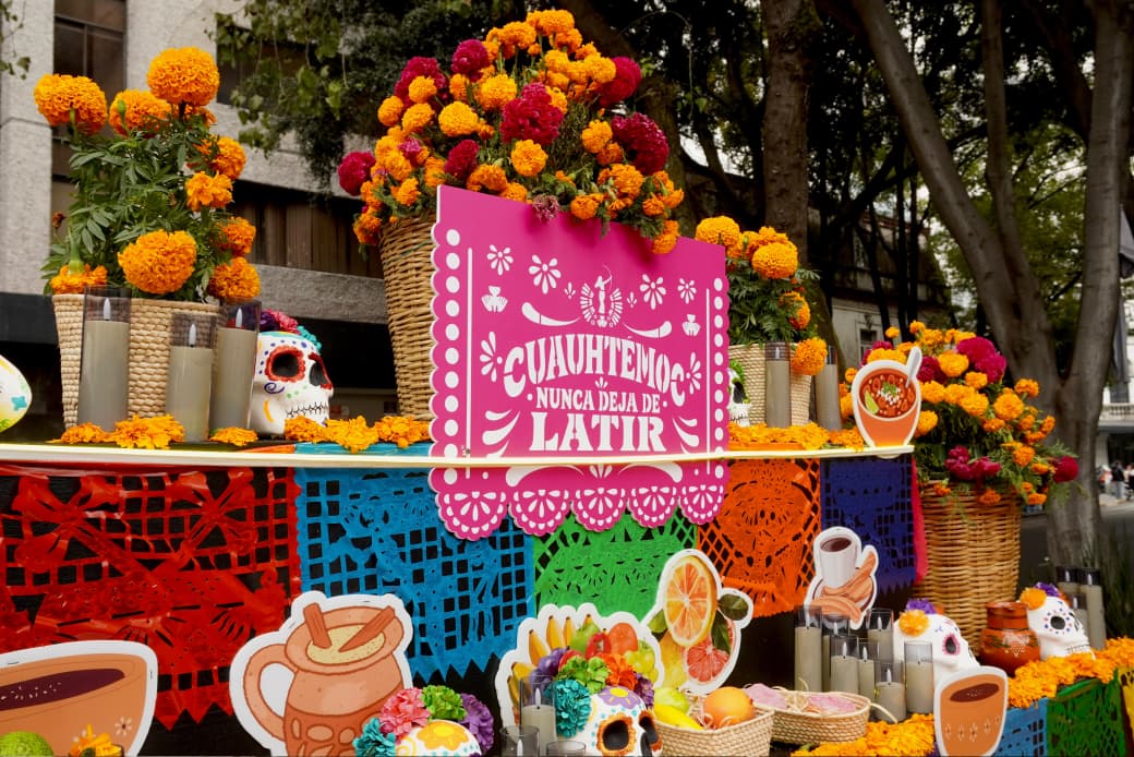 Álvaro Obregón celebra el Día de Muertos con seis montajes temáticos