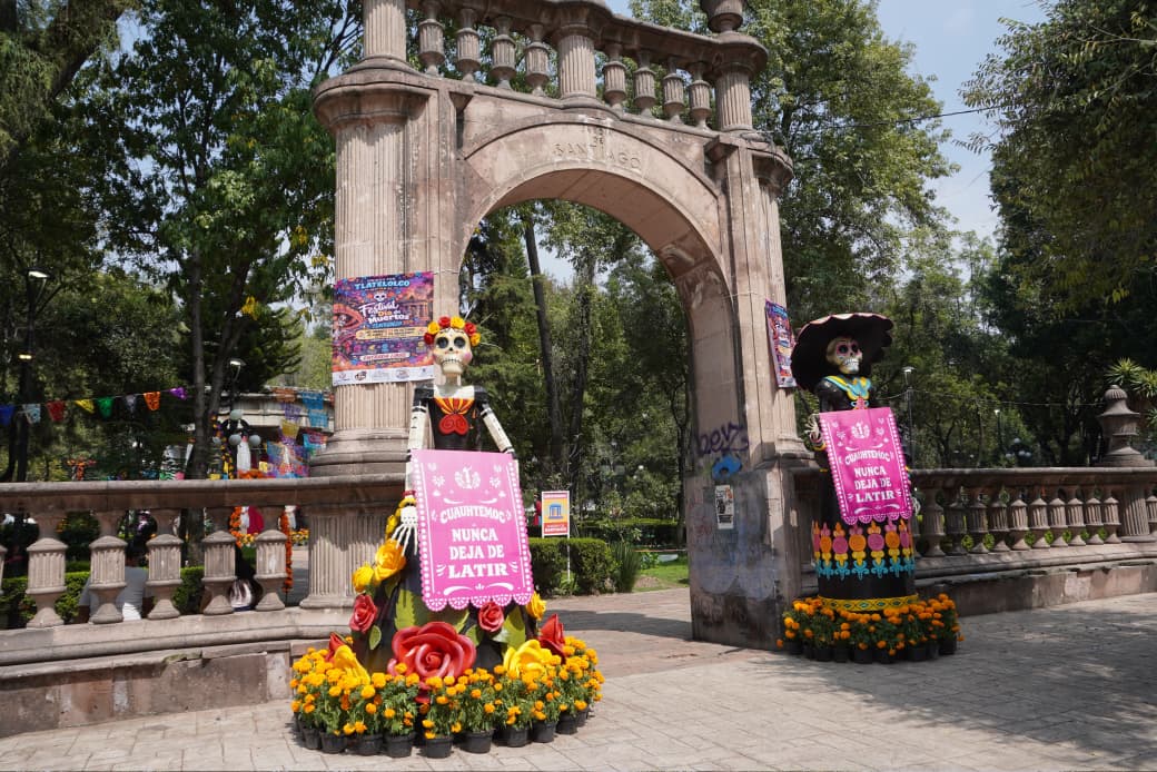 Álvaro Obregón celebra el Día de Muertos con seis montajes temáticos